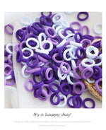 Load image into Gallery viewer, 100pcs Children Elastic Hair Bands Girls Rubber Band For Kids Sweets Scrunchie Hair Ties Clips Headband Baby Hair Accessories