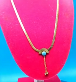 Load image into Gallery viewer, TURQUOISE GEM NECKLACE