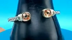 Load image into Gallery viewer, BROWN GEM BANGLE