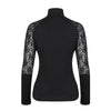 Solid Lace T-shirt Tops for Women Clothing 2024 Spring Summer Korean Sexy Basic Shirt Elegant Fashion Long Sleeve Tee Y2K Blusas