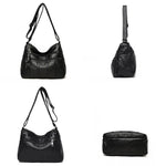 Load image into Gallery viewer, Fashion Soft Leather Crossbody Bags for Women 2024 Casual Female Multi Pocket Messenger Bags Retro Handbags Ladies Shoulder Bags