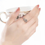 Load image into Gallery viewer, Anime Tian Guan Ci Fu Ring Heaven Official’s Blessing Hua Cheng Xie Lian Ring Cosplay Alloy Rings Adjustable Jewelry Gift Prop