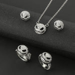 Load image into Gallery viewer, Disney the Nightmare Before Christmas Jewelry Jack Skellington Chunky Necklace for Women Halloween Goodie Gift