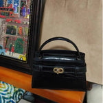Load image into Gallery viewer, Fashion Women's Handbags Commuter PU Leather Top Handle Bags Casual Female Shoulder Bags Vintage Black Crossbody Bags 2024 New