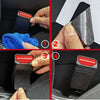 2Pcs For Chery Tiggo Car Seatbelt Buckle Anti-Collision Sticker Pads Safety Belt Anti-Noise Silencer Lock Protector Accessories