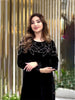 Eid Muslim Party Dress for Women Abaya Spring Velvet Diamond Dresses Ramadan Belt Vestidos Largos Dubai Robe Jalabiya 2024