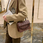 Load image into Gallery viewer, Square Plaid Small Handbags Crossbody Bags For Women, Chain Shoulder Bag For Travel