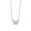 925 Sterling Silver Butterfly Necklace Delicate Animal Choker Shiny Collarbone Chain Birthday Gift For Women's Fashion Jewelry
