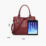 Load image into Gallery viewer, Brand Designer Women Bag Faux Leather Handbags Luxury Lady Hand Bags Women Messenger Shoulder bag Big Tote Sac A Main Bolsa