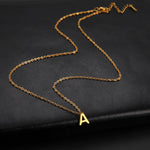 Load image into Gallery viewer, COOLTIME Minimalist Initial A-Z Letter Necklace for Women Alphabet Stainless Steel Choker Jewelry Birthday Gift Wholesale