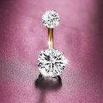 Load image into Gallery viewer, 1PC 316L Surgical Steel Belly Button Rings Crystal Piercing Navel Piercing Earring Belly Piercing Sexy Body Jewelry Ombligo