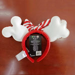 Load image into Gallery viewer, Disney Minnie Mouse Ear Headband 2023 New Loungefly Ears Christmas Snowman Headdress Cosplay for Adults Kids Hair Accessories