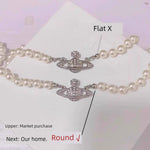 Load image into Gallery viewer, Female Pin Three-Dimensional Pearl Necklace