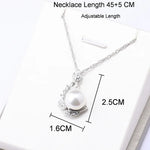 Load image into Gallery viewer, Freshwater Pearl with Beads Jewelry Sets Silver 925 Jewelry Wedding Accessory For Women Earrings/Pendant/Ring/Necklace Gift Set
