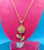 Load image into Gallery viewer, FLOWER NECKLACE