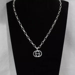 Load image into Gallery viewer, stainless steel double necklace
