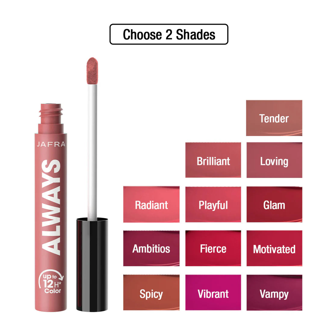 Jafra color passion supremematte lipstick