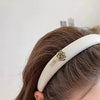 New Small Fragrant Wind Camellia Headband for Women Elegant Fashion Girl Retro S