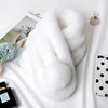 New Rabbit Fur Scarf Women Winter Warm Soft Furry Scarves Casual Female Lady