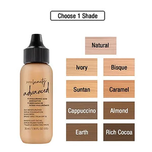 JAFRA Beauty Advanced Silk Moisturizing Serum Foundation Sunscreen Broad Spectru