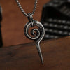 2022 New Men's Fashionable Fish Hook Pendant Stainless Steel Necklace
