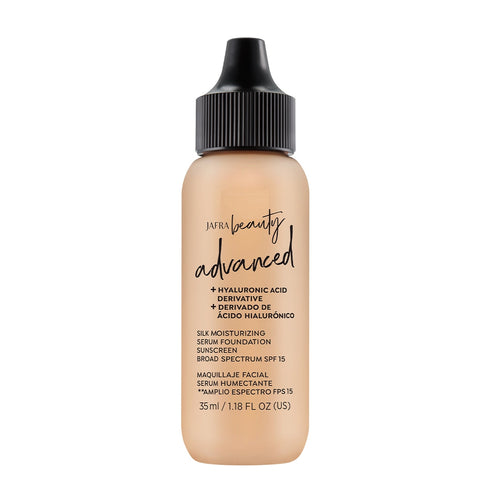 Advanced Silk Moisturizing Serum Foundation Sunscreen Broad Spectrum SPF 15