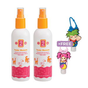 Tender Moments 1-2-4 Toddler Hair Detangler Duo + GIFTS