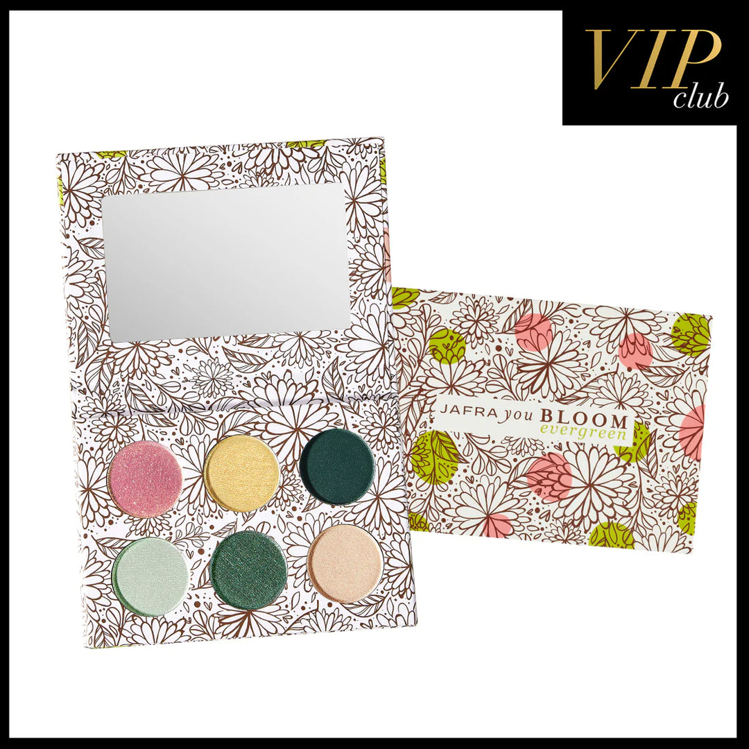 Limited-Time JAFRA You Bloom Evergreen Eyeshadow Palette