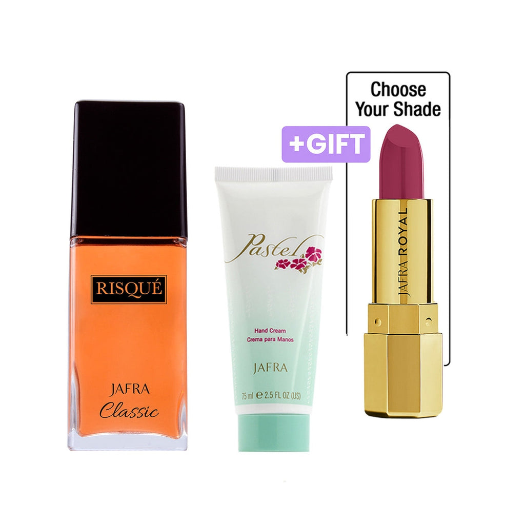 JAFRA Classics Risqué EDT + 2 Gifts