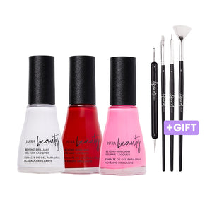 Beyond Brilliant Gel Nail Lacquer Trio + Gift