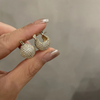 New Korean Fashion Boutique Luxury High Quality Full Zircon Spherical Earrings Gift Banquet Wedding Women Jewelry Earrings 2023