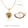 Necklace + Bracelet Coquette Style Jewelry Set Made Of Titanium Plated Trendy Heart Design Match Daily Outfits Party Decor