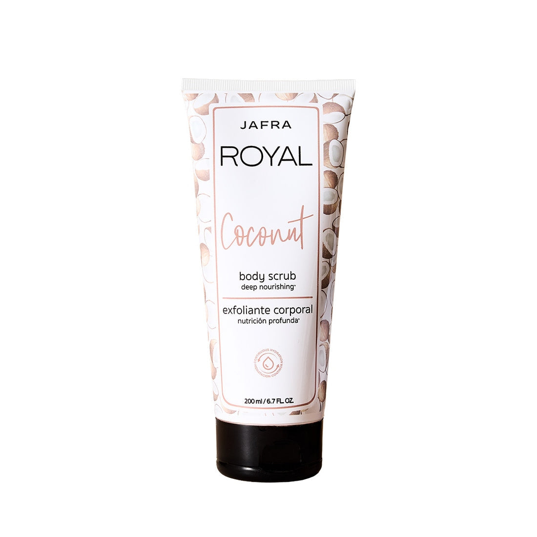 Royal coconut body scrub
