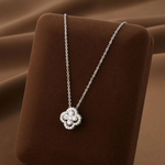 Load image into Gallery viewer, Lucky Clover Necklace With Four Pendants For Women's Dynamic Fashion Birthday Gift Clavicle Chain Versatile Fashion Accessories
