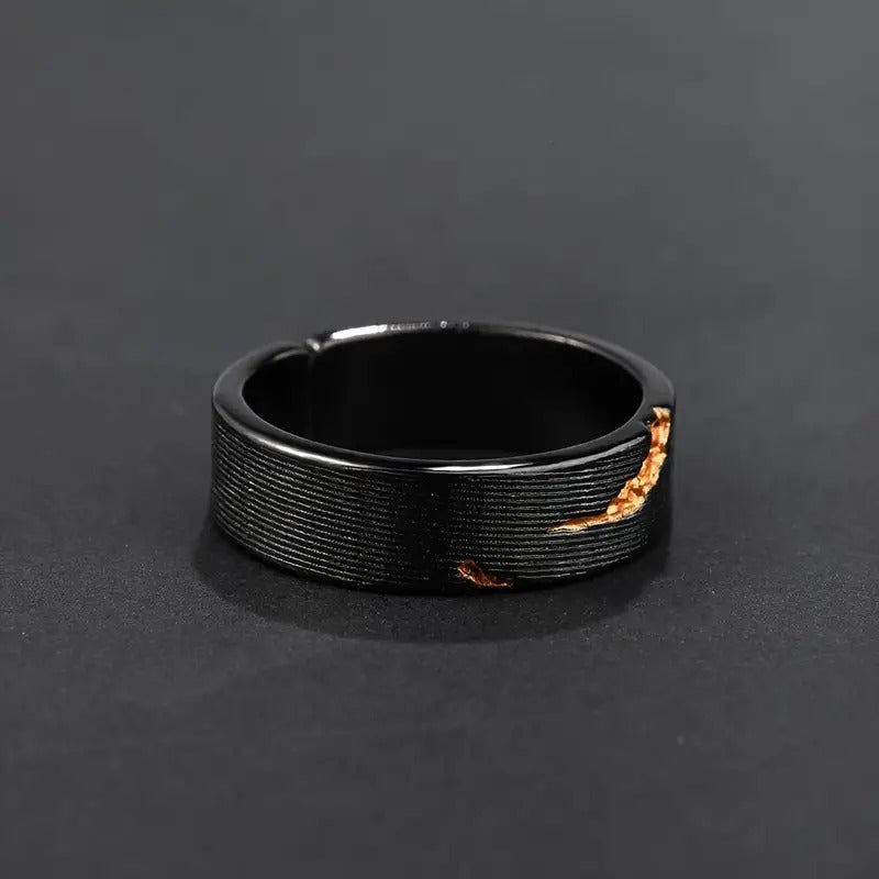 1pc Men's Personality Vintage Ring Stainless Steel Ring