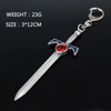 Thundercats Weapon Sword Pendants Key Chain Metal Lion Mark Logo Keychains Key Rings Men Movie Jewelry Key Holder Chaveiro Gift