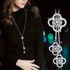 4-Leaf Clover Sweater Chain Dress Accessories - Simple, Versatile, and Stylish Tassel Pendant Decorations with Adjustable Length for Women's Jewelry Accessories - Perfect for Everyday Wear and Special Occasions