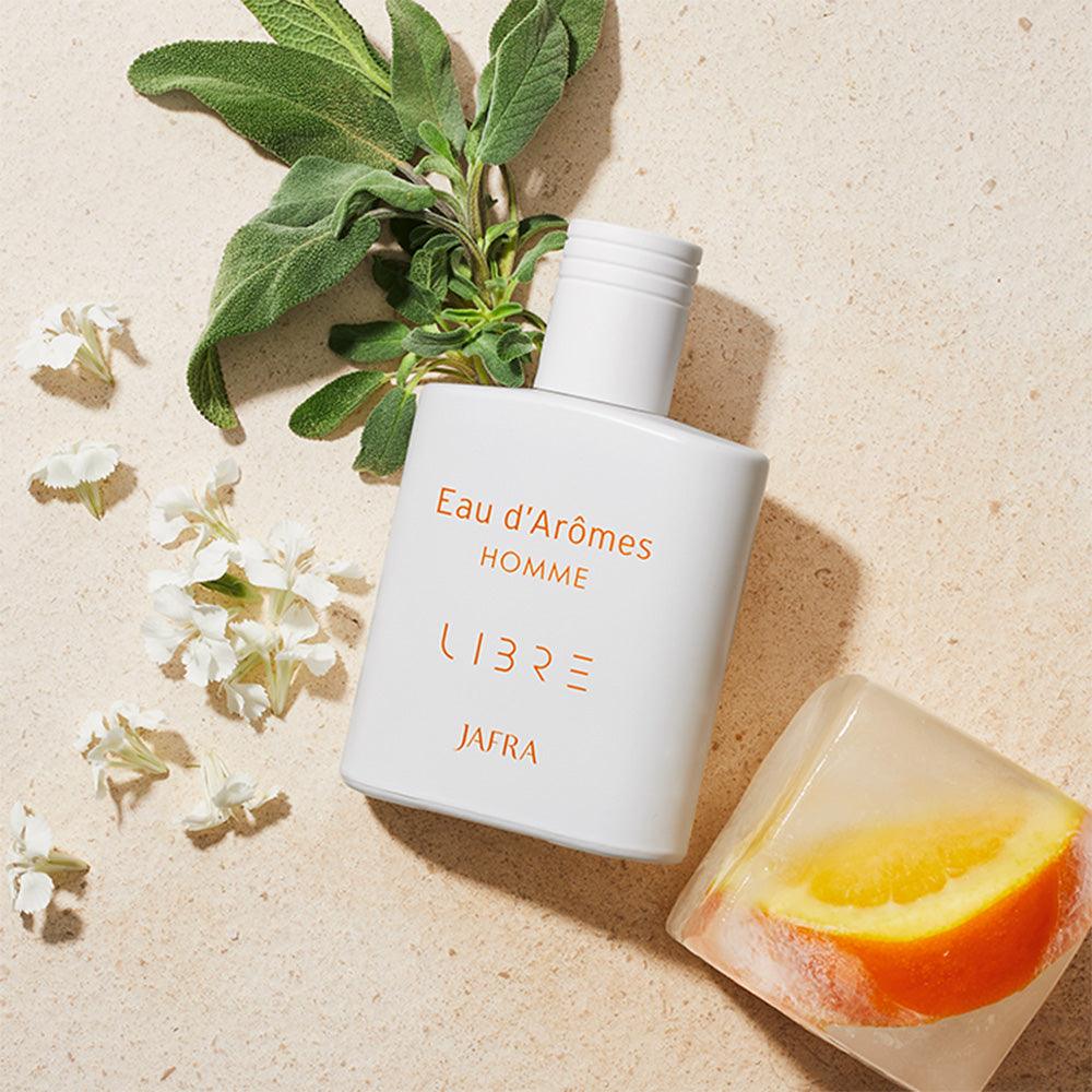 Eau d’arômes homme libre