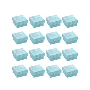 30pcs Small Jewelry Gift Boxes with Lids Cardboard Jewelry Boxes Organizer Cases for Valentines Day Wedding Necklace Earring