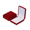 Velvet Necklace Box Pendant Box Jewelry Organizer Gift Packaging Box Jewelry Storage Container For Trinket