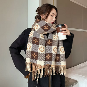 New Elegant Women's Autumn Winter pashmina Fashionable Versatile Air-Condition S
