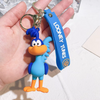 For Anime Cute Bugs rabbit Keychain Cartoon Personality Epoxy Bag Pendant Key Chain