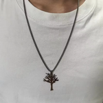 Load image into Gallery viewer, New Personalized Stainless Steel Tree Of Life Pendant Necklace Jewelry Accessories For Men And Women Jewelry Gifts Wholesale

