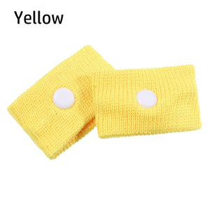 2PCS Sports Safety Wristbands Wrist Support Carsickness Seasick Anti Motion Sickness Wrist Bands Anti Nausea Wristbands