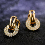 Load image into Gallery viewer, Luxurious Round Fashion Earrings - Exquisite Design,
