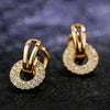 Luxurious Round Fashion Earrings - Exquisite Design,