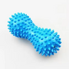 6 Colors Peanut PVC Yoga Supplies with Thorns Workout Massage Peanut Hand Ball Yoga Fitness Ball Inflated Peanut Ball