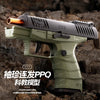 1/3pcs PPQ Toy Gun Education Model Pistol Continuous Small Gun Soft Bullet Launcher BlowBack Airsoft Toy Gun