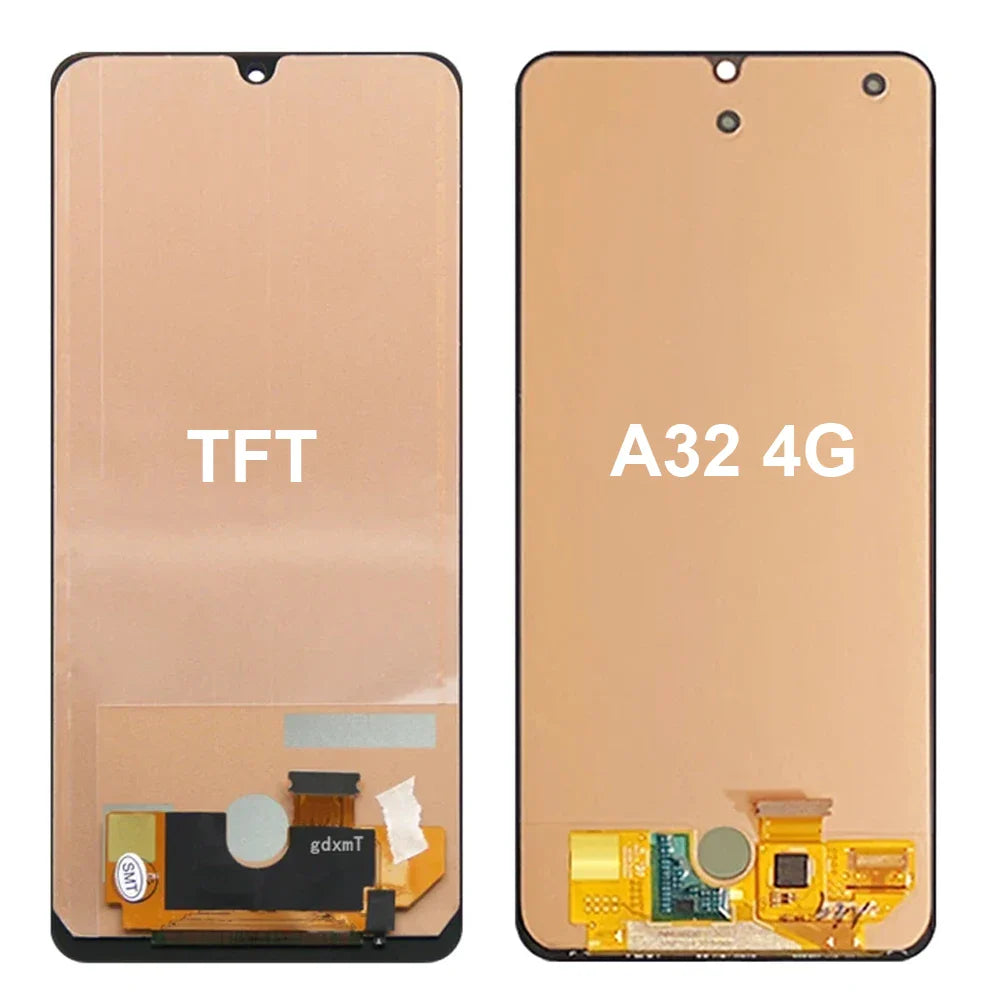 AMOLED LCD A32 4G For Samsung Galaxy A325 A325F A325F/DS A325M A325N LCD Display Touch Screen Digitizer +Frame with Fingerprint