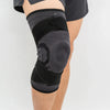 (LETO) Leto Premium Knee Protect Silicone Padded double compression band support LSL-KB05